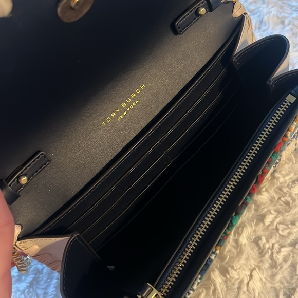 Tweed Tory Burch purse - Picture 6 of 7